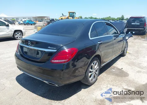 2017 Mercedes-Benz C 300 from USA, damaged, VIN 55SWF4KB1HU203666